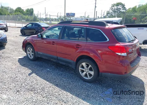 2013 Subaru Outback 2.5I Premium from USA, damaged, VIN 4S4BRBHC7D3243751